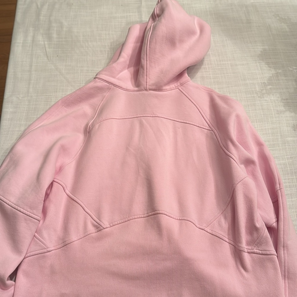 zip up baby pink scuba - Picture 3 of 3